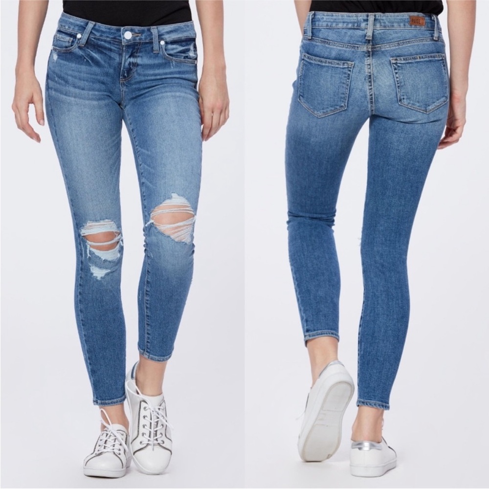 PAIGE Verdugo Ankle Kieran Destructed - 25